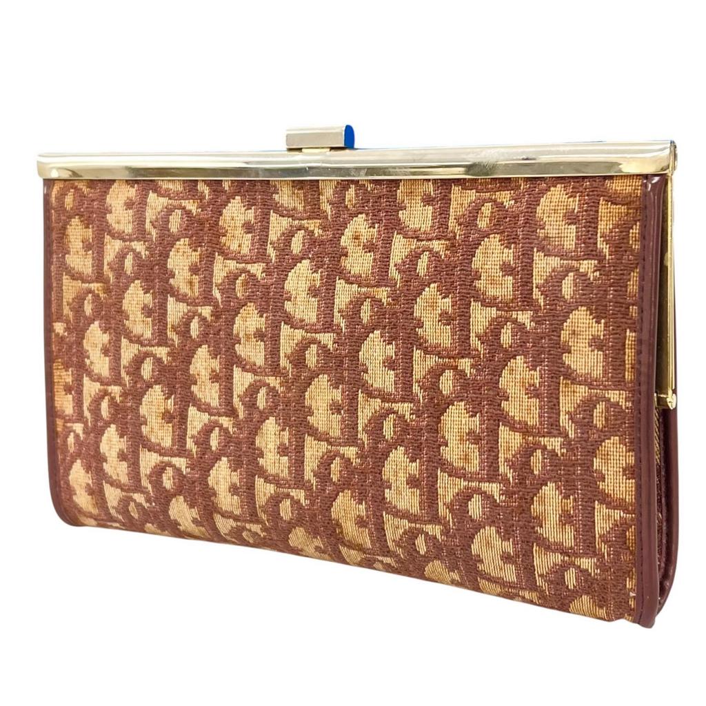 Dior Old dior Clutch bag Brown Women Trotter Pattern used