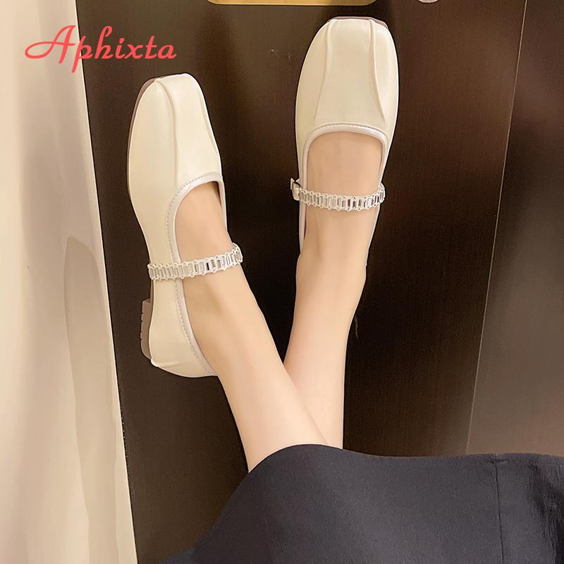Fashion LazySeal 1.5cm Low Heels Women Loafers Bling Crystal Square Toe Flats Woman Casual Shoes Gold Loafers Comfortable Footwear