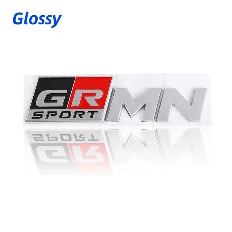 Car Rear Body Emblem Decal for Toyota GR Sport MN Yaris Hiace Estima Hilux Rav4 Supra Camry Crown Prado Levin CHR Avalon Corolla