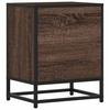 Vidaxl Bedside Tables, 2 Pcs, Brown Oak, 40X31X50 Cm