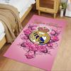 Real Madrid Club Customizable Name Carpet Suitable for Game Room Entryway Dormitory Study Room Anti-slip Rug Decorate Offices Gift for Festivals