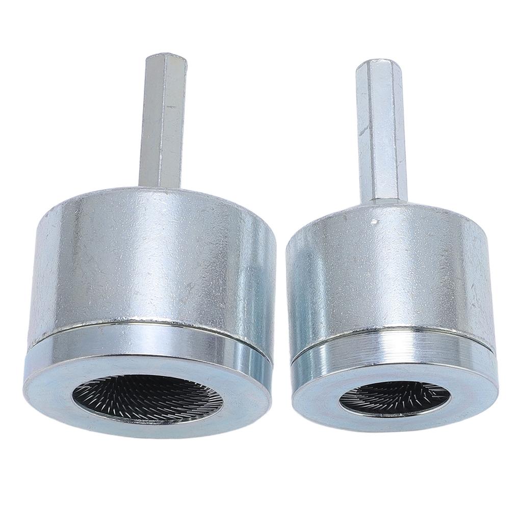 2PCS Copper Pipe Cleaner 12 34 Inch Power Drill Cleaning Brush for Professional Plumber and