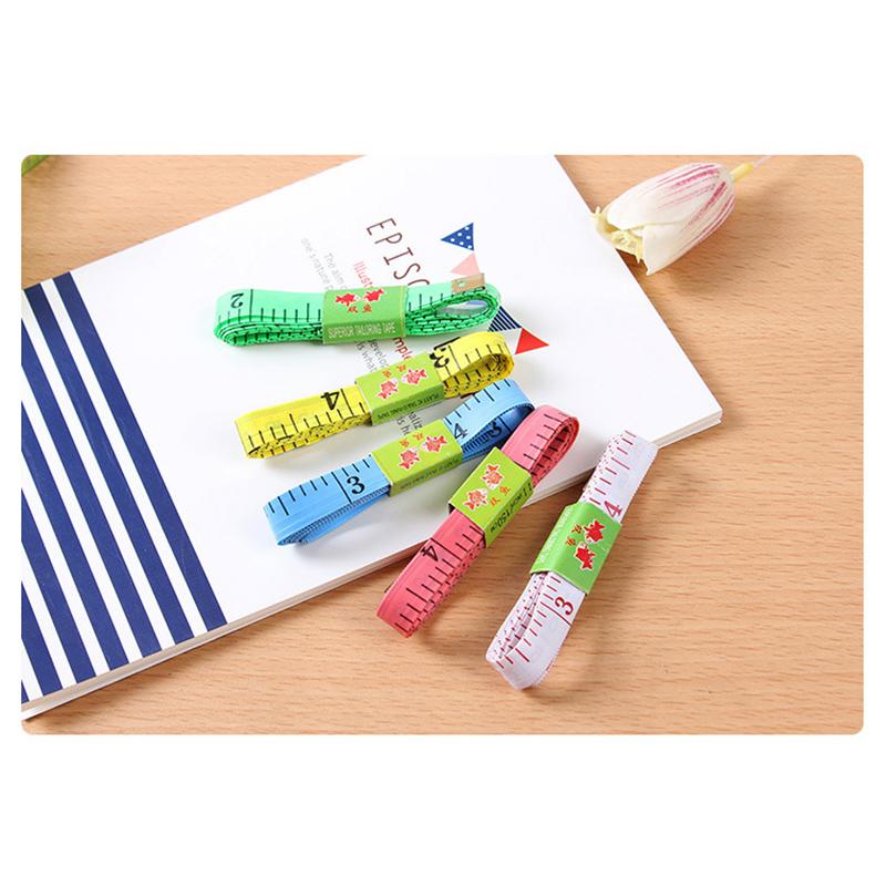 Weiches Maßband Lang Genau Brillante Farbe Stoffmaßband zum Nähen Schneidern Ohne