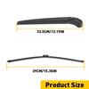 Rear Windshield Back Wiper Arm Blade Set Fits for 2007-2013 BMW E70 X5