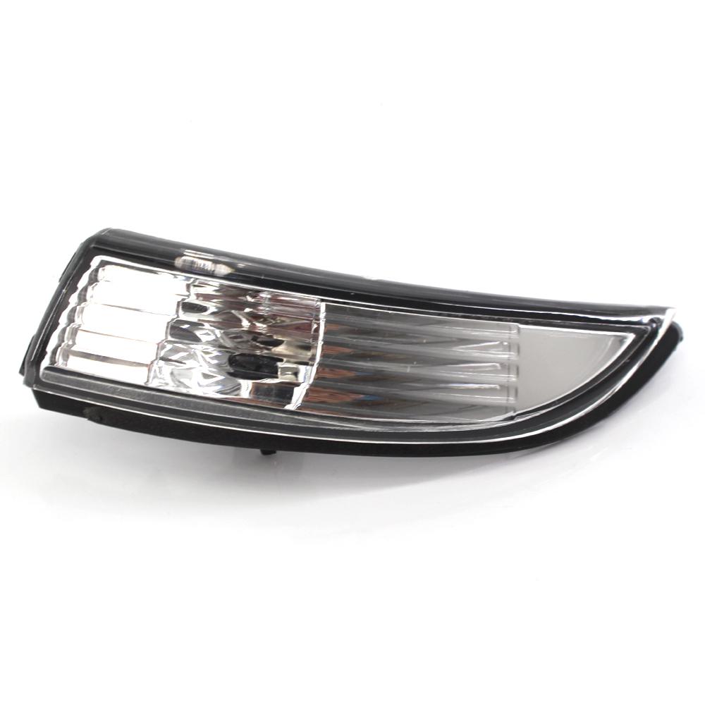1/2Pcs Wing Mirror Indicator Light Turn Signal Lamp Clear Lens Fit for Ford Fiesta 2009-2015 Left & Right Side Repeater Lamp left