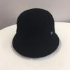 Solid Color Cloche Hat Basin Hat Wool Fisherman Hat for Chilly Outdoor Activitie