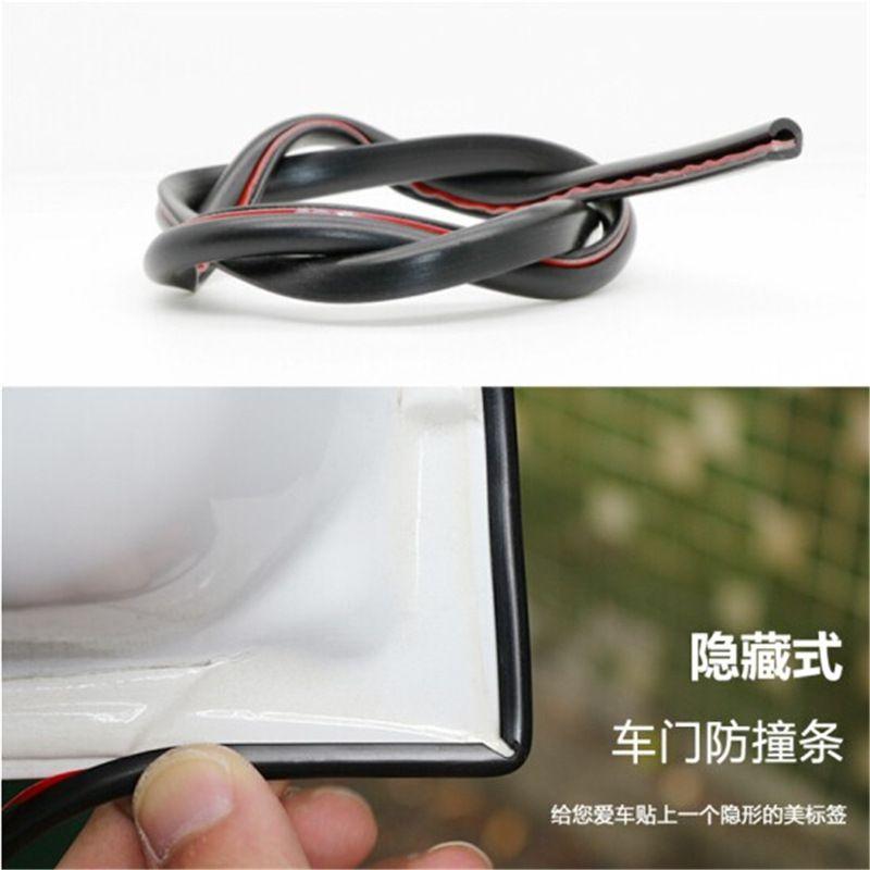 

Door Edge Sealing Strip, Invisible Anti-Collision Strip, Car Body Anti-Scratch Soundproofing Strip, Car Body Decorative Strip, Protective Sticker Gray (5m)