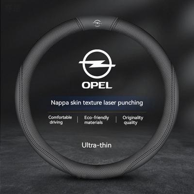 OPCline ASTRA CORSA INSIGNIA MOKKA VECTRA GTC Tigra Carbon Fiber Suede Leather Car Steering Wheel Cover Auto Accessories