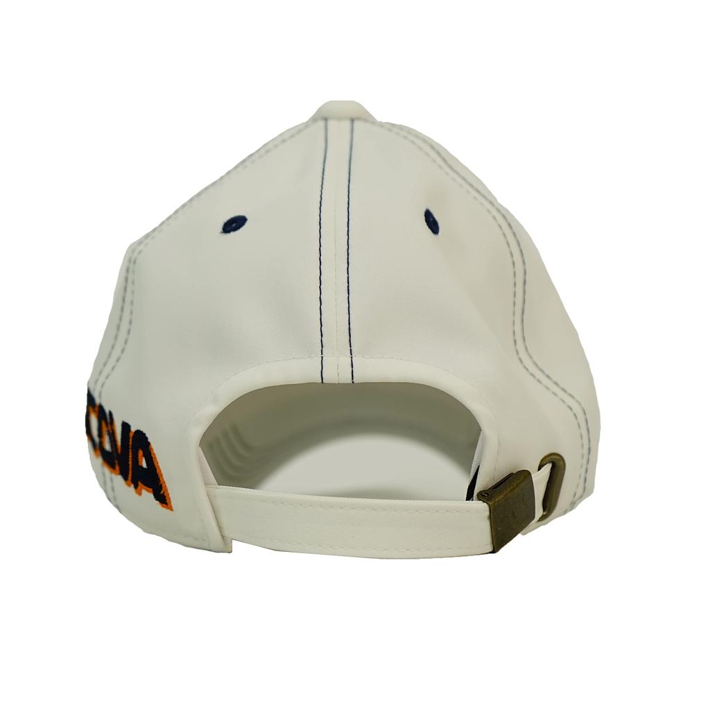 [Sinacova] Cap for Men, 100% Polyester, Head Circumference 58cm, Adjustable Size, Water Repellent, Quick Drying, Stretch, Classic, 10077730 (White) F