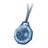 Orologio da tasca ottagonale colorato, Orologio analogico al quarzo meccanico, Orologio da tasca con cassa traforata con cinturino in ecopelle per uomo donna