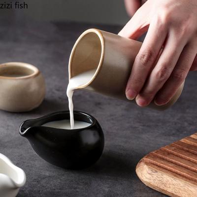 Pichet à lait en céramique Plat à épices Plat à sauce Tasses à café à mamelon Seau à sauce pour steak Bols à collation Cruches à sauce Saucières Vaisselle