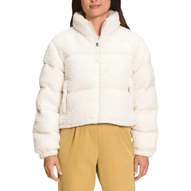 The North Face Женская куртка Nuptse с высоким ворсом 'Белый' NF0A7WSK-N3N