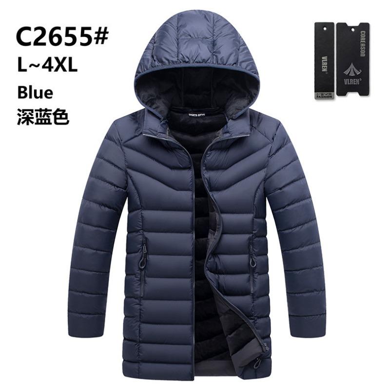 Autumn and winter ribs clothes fit green cotton-padded clothes cotton-padded clothes