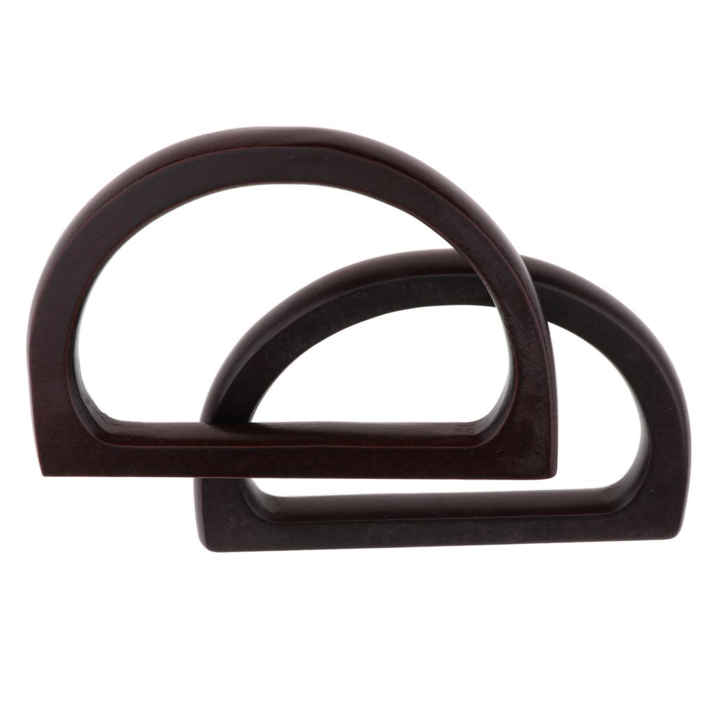 

2 шт., деревянная ручка для сумки, вешалка для пальто, запасные принадлежности для изготовления кошелька