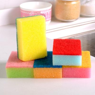 ספוג קסם לניקוי מגב קסם דו-צדדי צבע ספוג לניקוי כתמים מגב ספוג מטלית מטבח שטיפת כלים