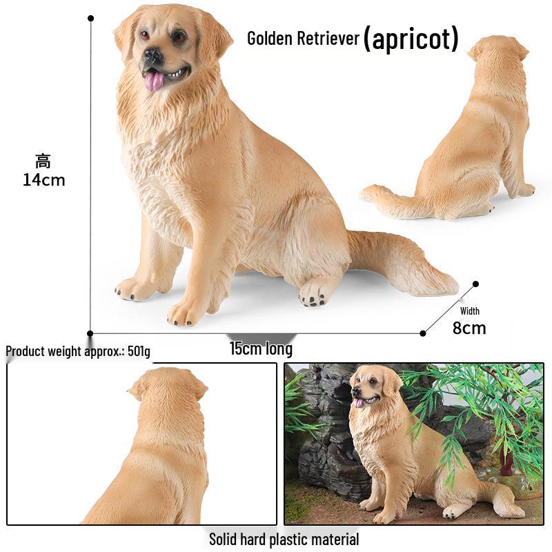 Large Shiba Inu Akita Inu Dog Figurine Model Toy Ornament