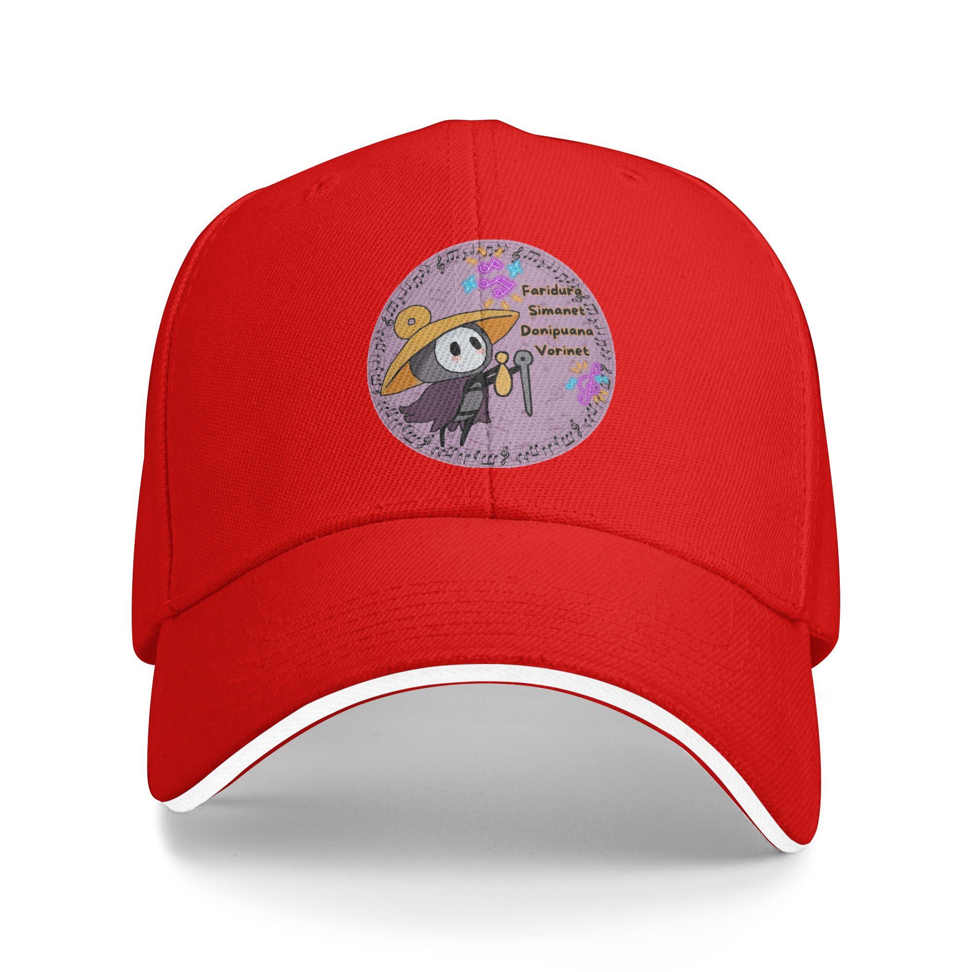 

WoUnisex Unisex Sherma Hollow Knight Silksong Outdoor Hat Autumn Sun Cap New Baseball Cap Fashion Golf Hats One Size