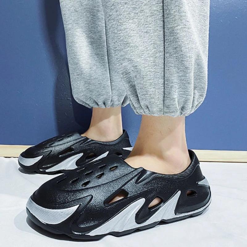 Fashion Ultralight Male Shoe Beach Quick-drying Clearance Sale High Quality Japanese on Offer 2025 Styles Eva Summer Pvc 39 Men's Sandal