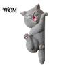 Easy Installation Wall Art 3D Cat Light Switch Sticker, Decorative Resin Plate Cover, Cute Animal Double Socket Guard Stickers, Peel And Stick