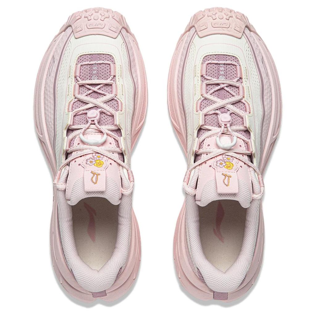 Li-Ning Outdoor CF Trail 2 Lightweight Shock Absorption Support Durable Non-Slip Low-Top Hiking Shoes Women hiking shoes AHTW014-2