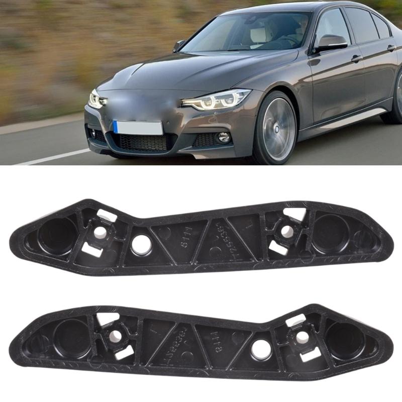 Pair Replacement Bumper Positioning Set 51117255361 51117255362 Strong Front Bumper Mounting Brackets for F30 F31 F35