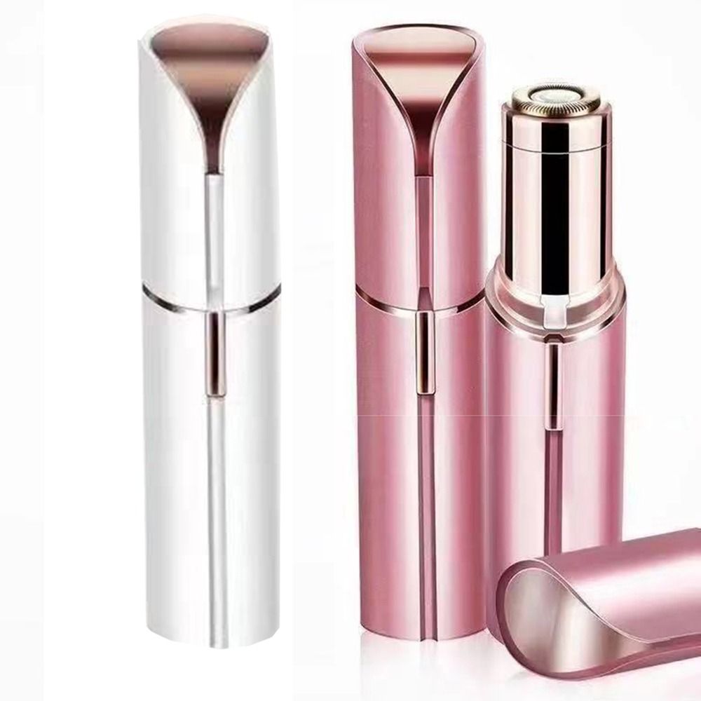 Portable Electric Hair Remover Lipstick Shaped Eyebrow Trimmers Women Epilator  Upper Lip