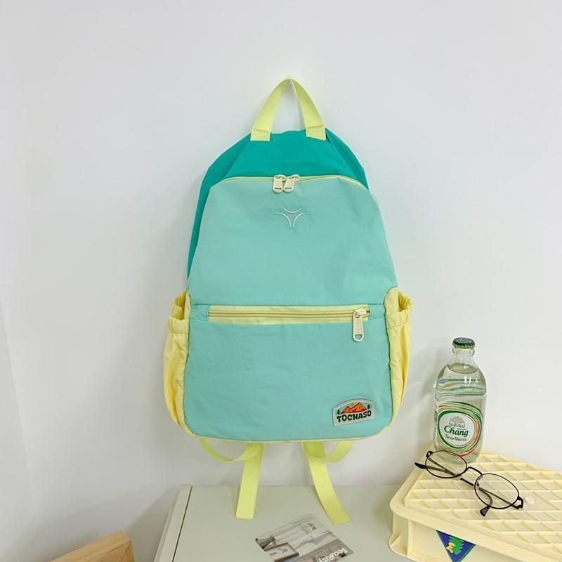 Colorful Cute And Childrens School Backpack Available In Black Green Pink And Blue