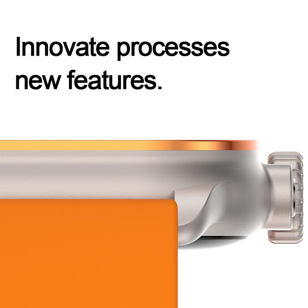 HK96S 2.06-inch AMOLED Screen Heart Rate Monitor Smart Watch Bluetooth-compatible Call Fitness Tracker