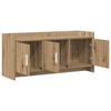 TV Stand 102 x 33 x 47 cm Artisan Oak Wood Based Material