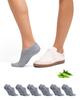 Bamboo Foot [DANISH ENDURANCE] Covers, Grey, 25.0cm-28.0cm