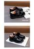 Boys' Black Leather Loafers - Soft Sole for Spring/Autumn, British Style, Perfect for Primary School Performances