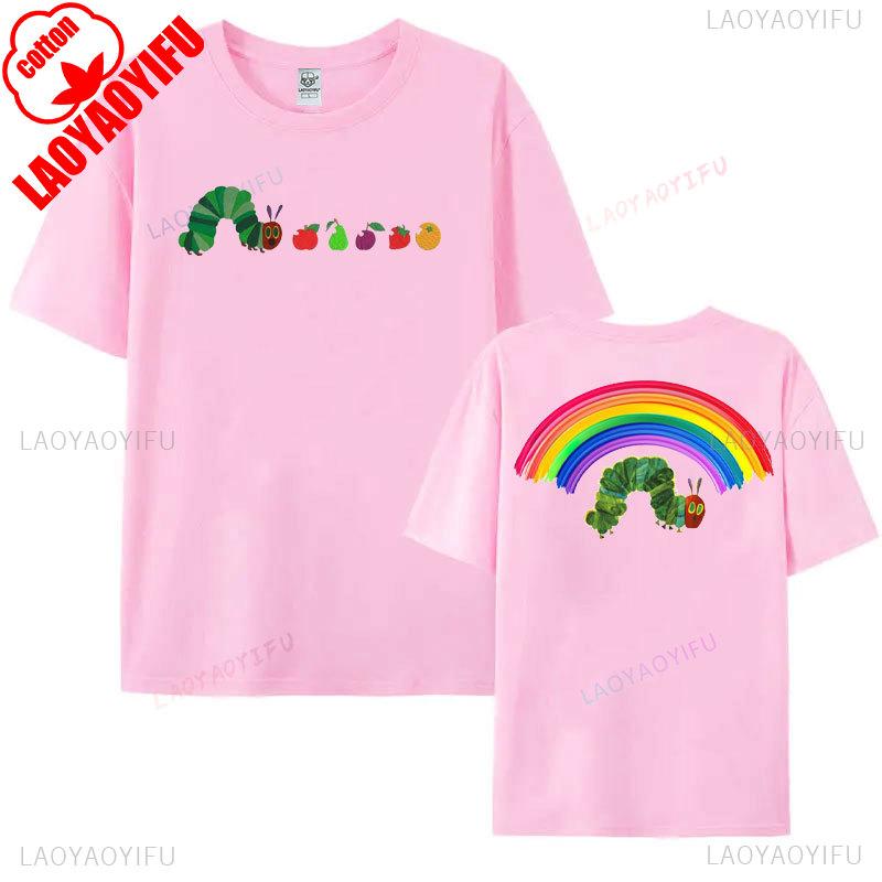 Hungry Caterpillar T-shirt Eat The Rich Graphic T Shirts Very Hungry Caterpillar Shirt Bookish Fan Gift Tees Activist Y2k Tops