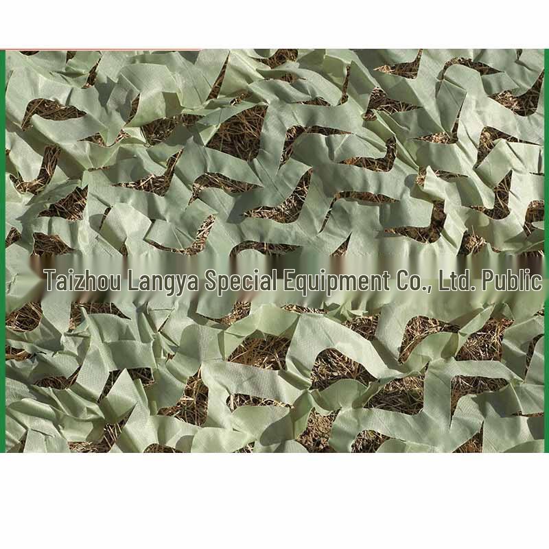 Pure Green Camouflage Sunshade Net