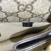 [Pre-Owned] GG Supreme Reversible Tiger Head Magnetic Closure Shoulder Canvas And Leather Trim Crossbody Bag Small - Good #1FIL5WI