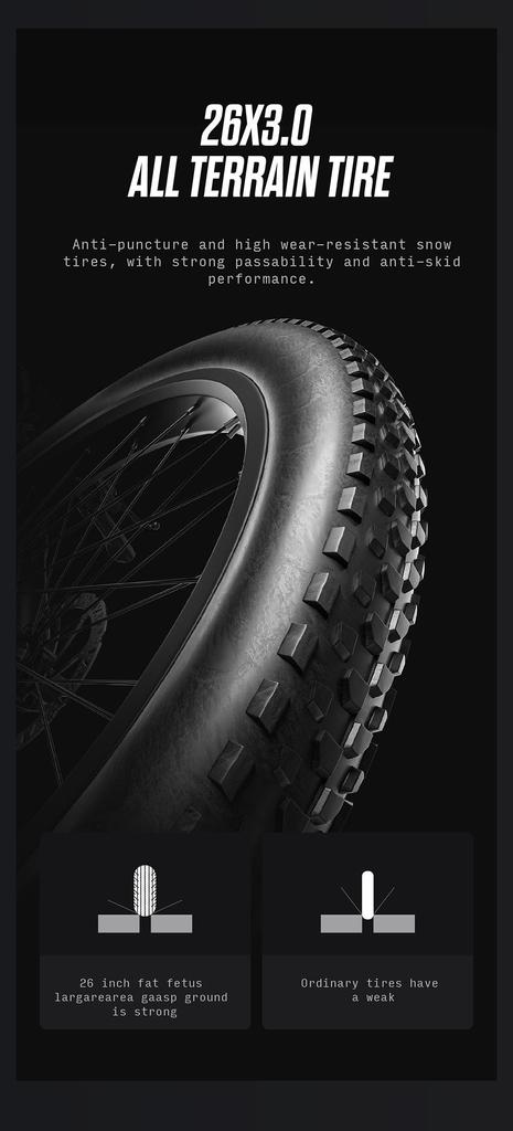 Shengmilo MX06 500W E-Bike - 90km Range, 48V Samsung Battery, 42km/h Speed, All-Terrain for Men & Women