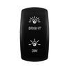Laser-Engravable Rocker Switch Cap (No Body) - Switch Actuator Cover Replacement for 12V 24V Car Boat ATV Carling ARB Narva