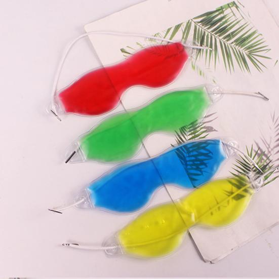 Reusable Eye Mask Eye Fatigue Relief Mask Light Blocking Sleep Mask Summer Cooling Eye Mask for Travel Home