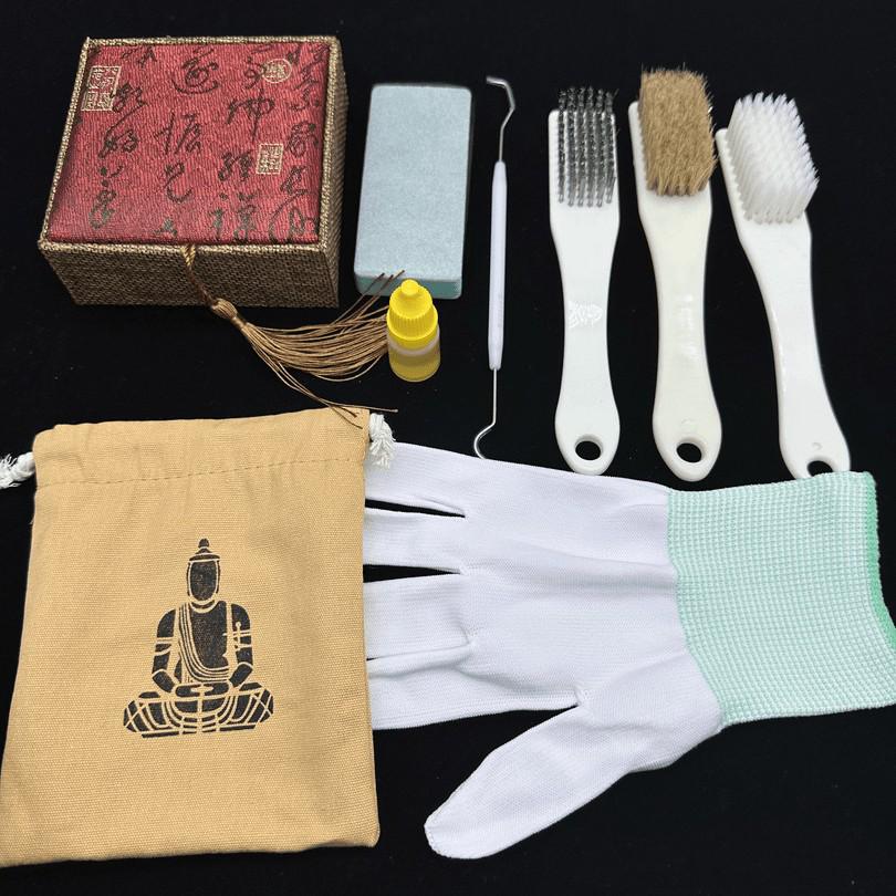 

Wenwan Brush & Base Tool Set Hook Needle