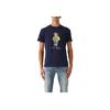 Polo Ralph Lauren Letter Bear Print Crew Neck Short Sleeve T-Shirt Men Tops Blue 710854497-039