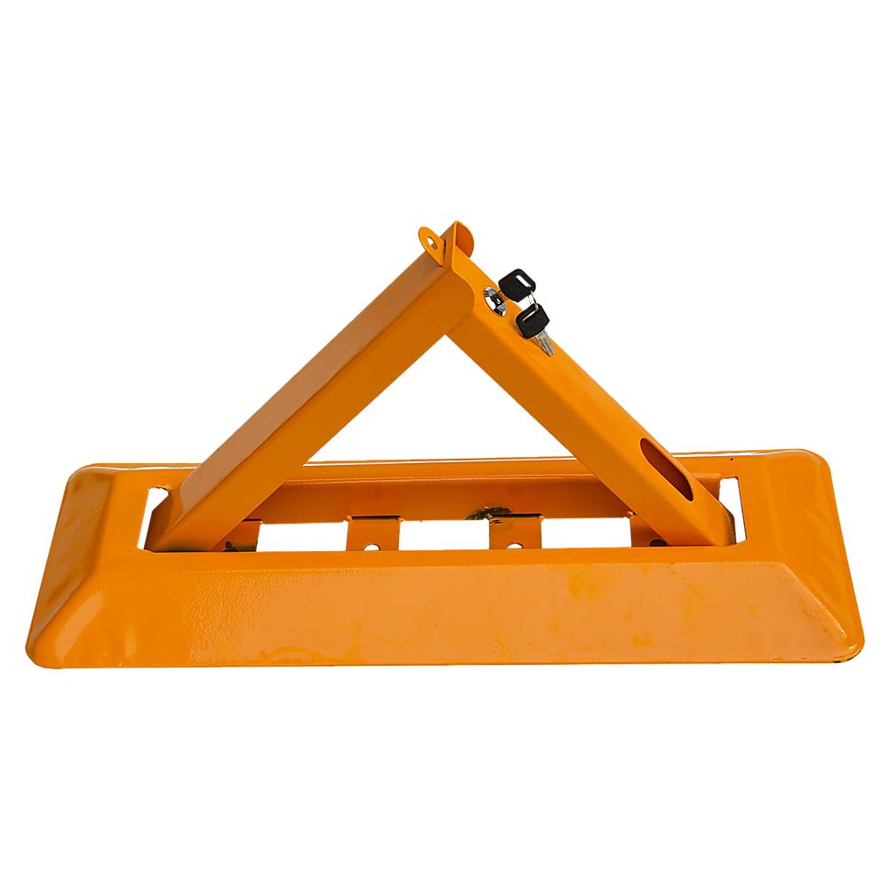 Safety Cones Posts Barriers Fold Down Vehicle Security Car Parking Spot Lock Safety Bollard Barrier