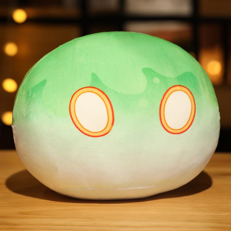 10cm Genshin Slime Plush Pendant Toys Genshin Impact Stuffed Pillow Cute Anime Game Original God Cosplay Fans for Kid Gift