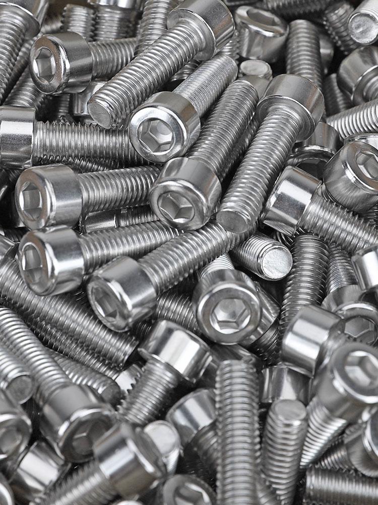 304 Edelstahl Kleinkopf Innensechskantschraube M2.5-M5