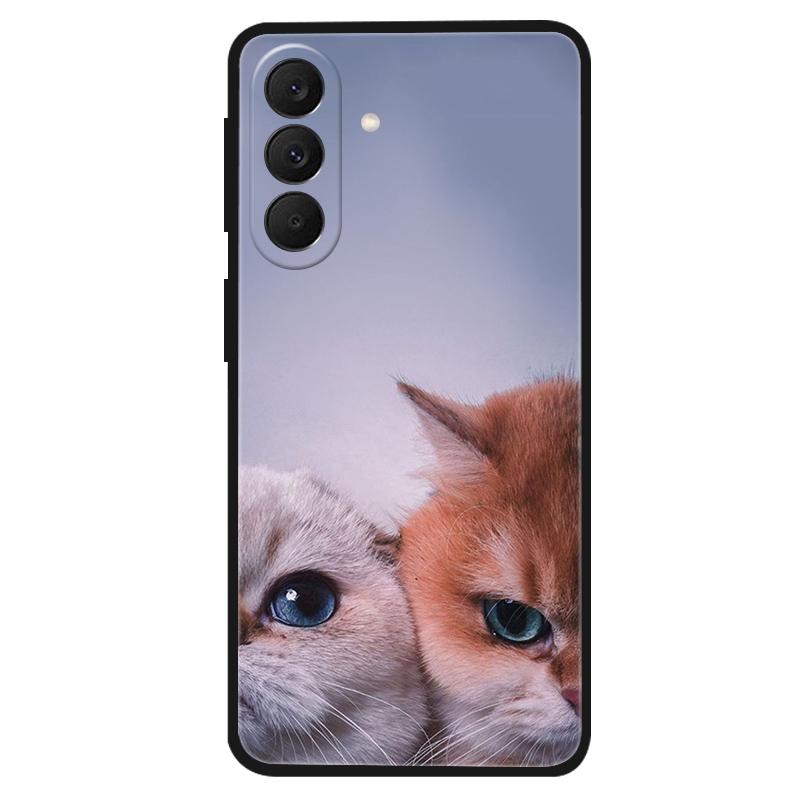 For Samsung Galaxy A57 A37 5G Case Bumper Starry Sky Soft Silicone TPU Back Cover for Samsung A37 A57 Phone Case Cute Cat Cover