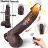 8.7inch Vibrator Simulates Penis with 10 Vibration Frequencies.Wireless Remote Control Automatically Heats,Couples' Sextoys Stimulate G-spot Anal