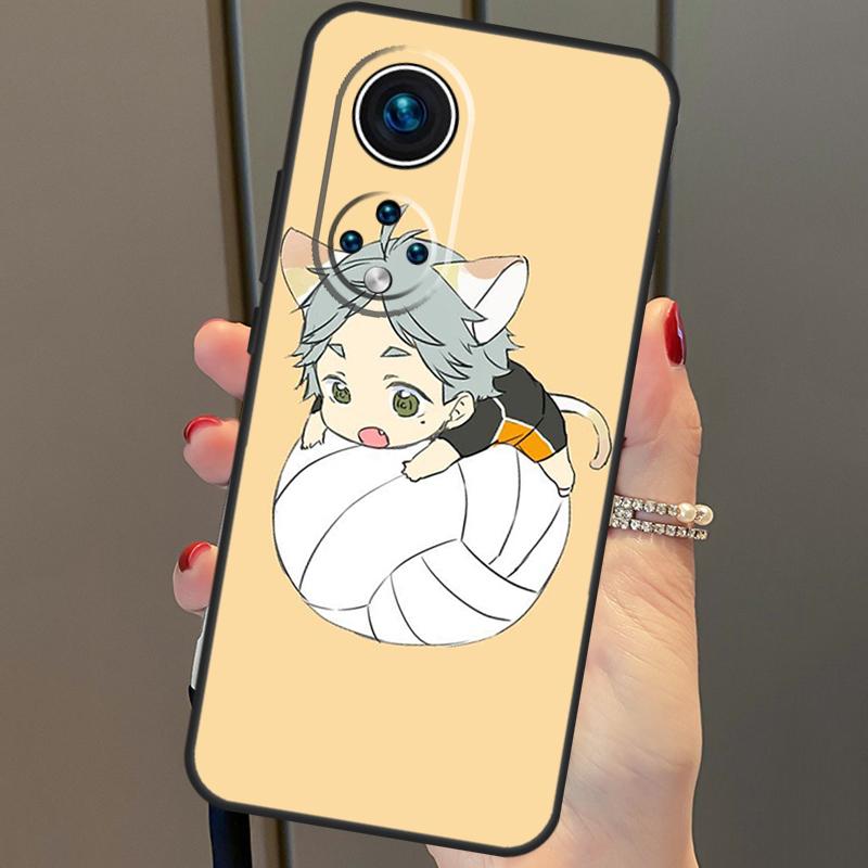 Haikyuu Sugawara Koushi Cover For Honor 50 Lite Case For Huawei P20 P30 P40 Pro Nova 9 5T P Smart 2021 8X 9X 10i