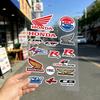 AAAKF1 FOR HONDA HRC H WING Waterproof Reflective Motorbike Stickers Easy Peel Removable Decals for Motorcycle Car