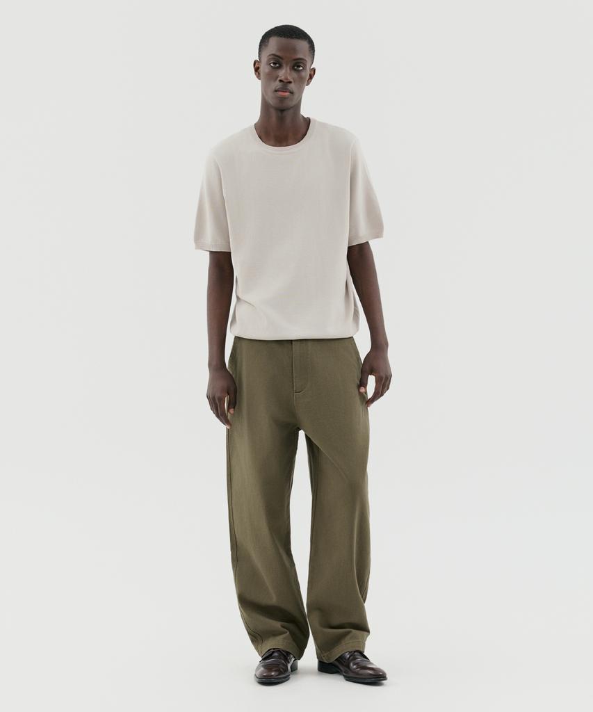 TRADCLUB Heavyweight Wide Chino Pants 5 Colors (Type B)