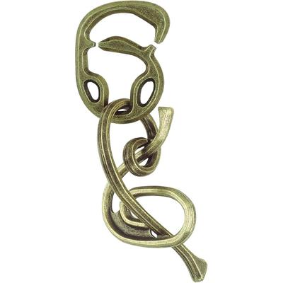 Hanayama Cast Enigma Puzzle Level 6 Brain Teaser Game Metal Puzzle Toy