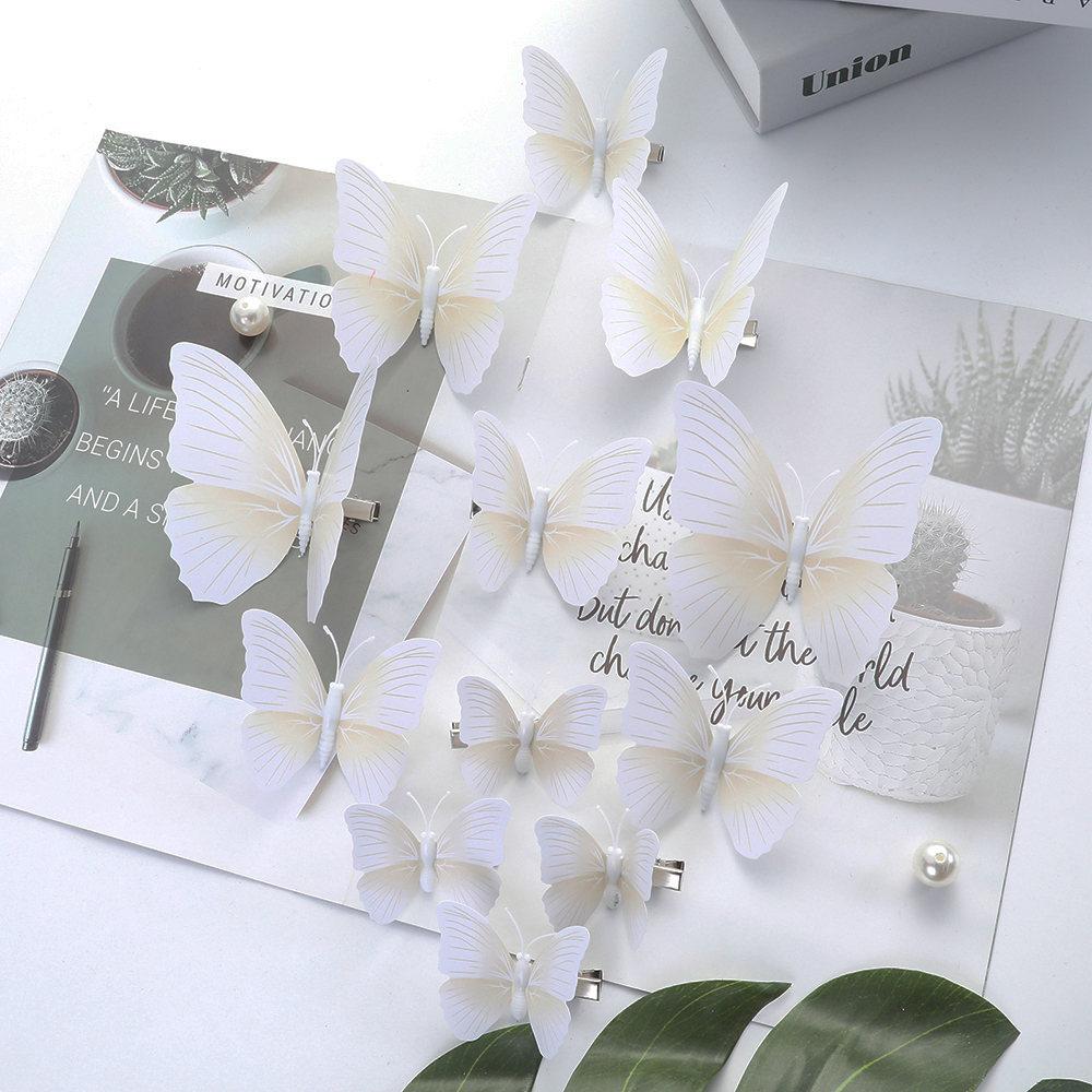 

AWAYTR Ручная работа Имитация Бабочки Свадебный Головной Убор Заколки для Волос DIY Подарок для Девочки Красивая Заколка для Волос Декор для Волос Аксессуары для Волос