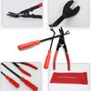 Clip Pliers Set Fastener Remover Auto Trim Removal Tool Kit Auto Upholstery Combo Repair Kit with Storage Bag for Car Dashboard